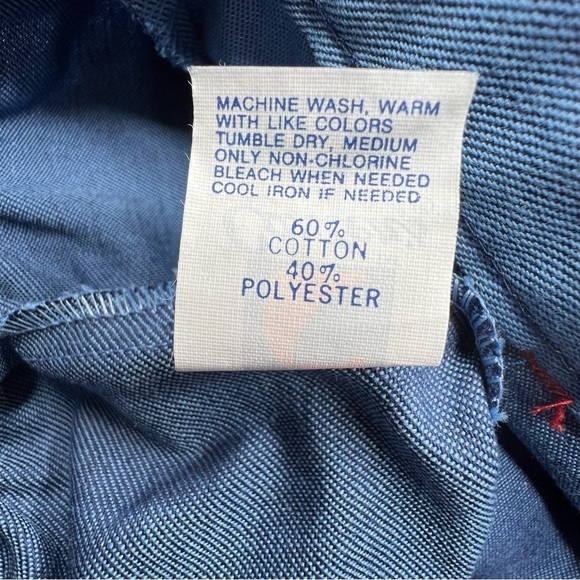 Carters Vintage Bib Overalls Blue Rodeo Bear Infant Toddler 80s 90s 24 Mos NWT - Picture 8 of 10